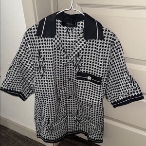 AMIRI Houndstooth button down Shirt
